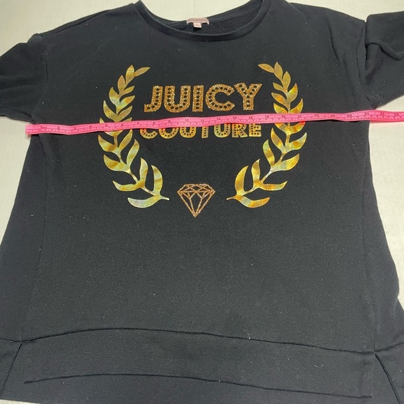 Juicy Couture Black Gold Logo Sweatshirt size XL - Picture 5 of 8